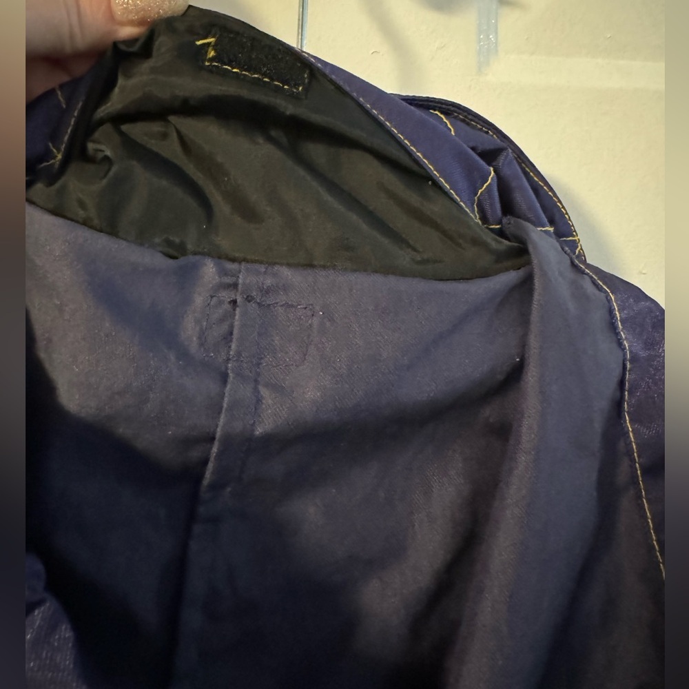 Vintage 90's Reusch Active Wear Purple Hooded Ski Snow Jacket Embroidered Med - Picture 7 of 15